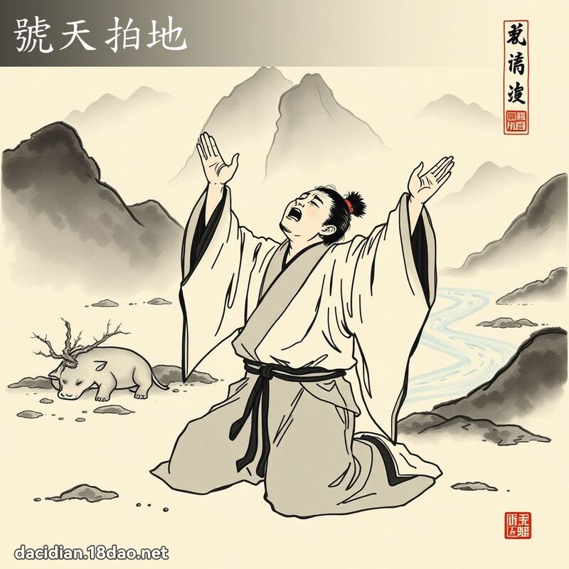號天拍地 配图