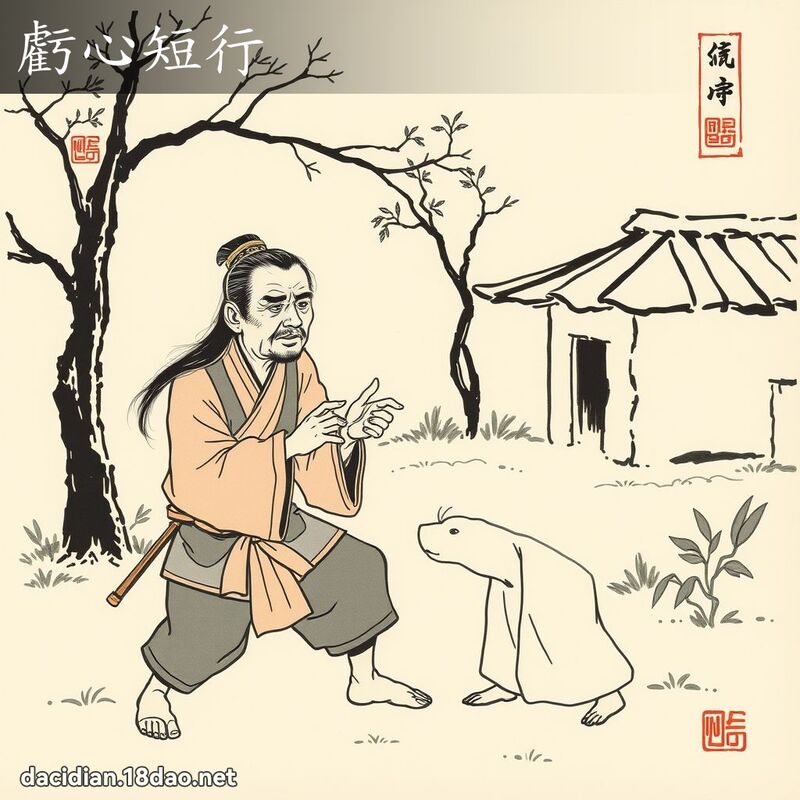 虧心短行 配图