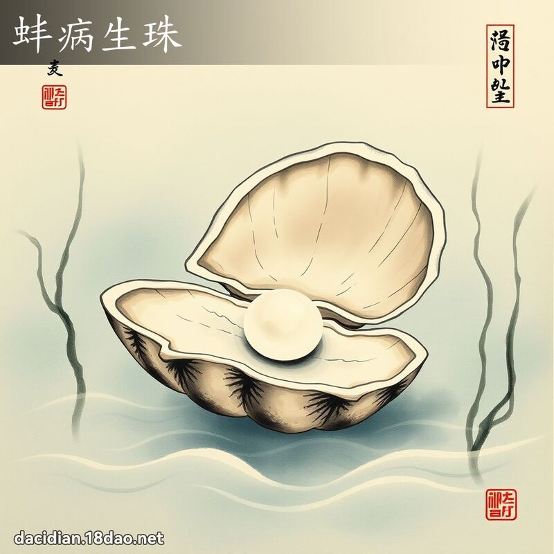 蚌病生珠 配图