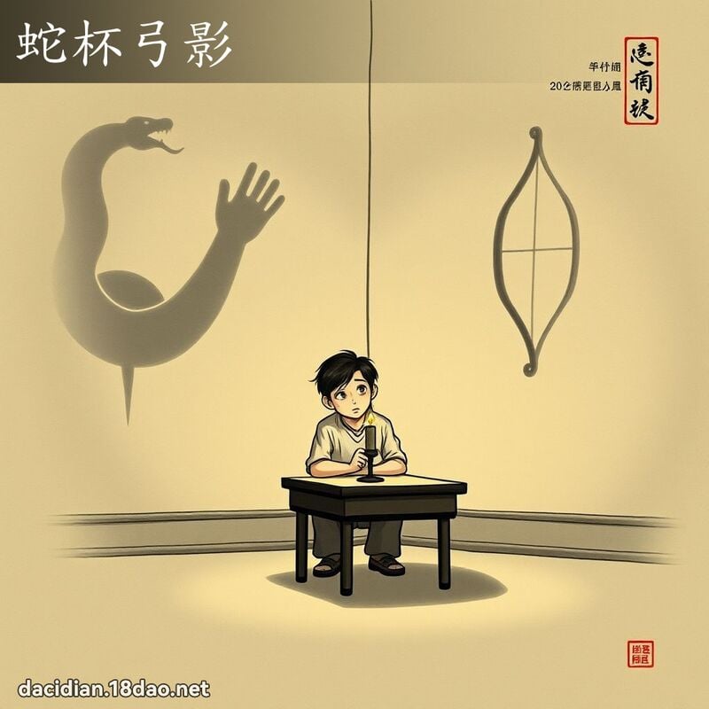 蛇杯弓影 配图