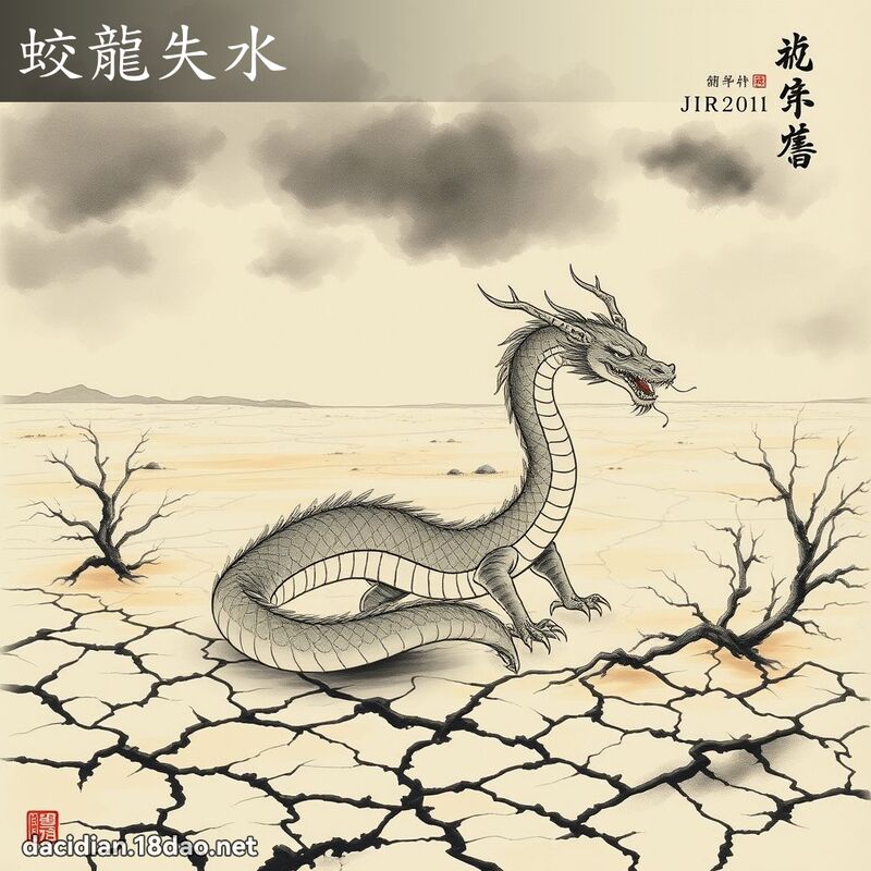蛟龍失水 配图