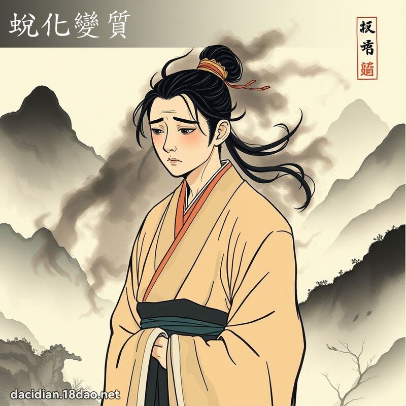 蛻化變質 配图