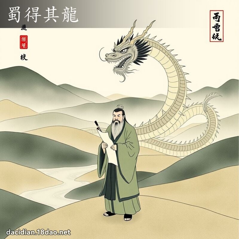 蜀得其龍 配图