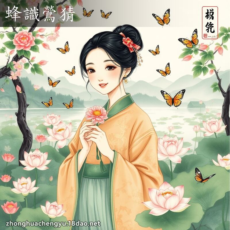 蜂识鶯猜 - 中华成语配图