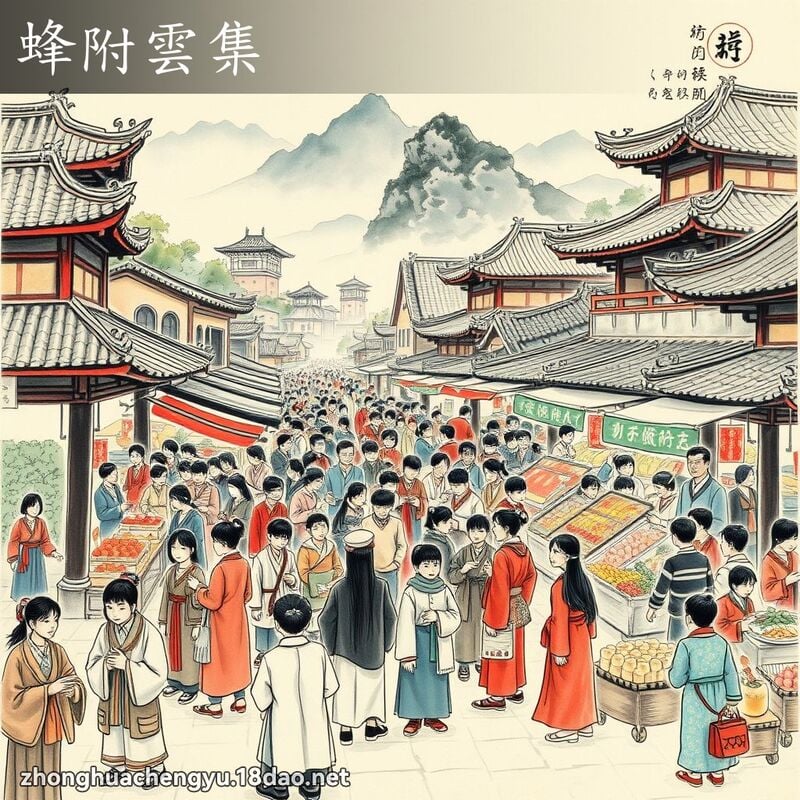 蜂附云集 - 中华成语配图