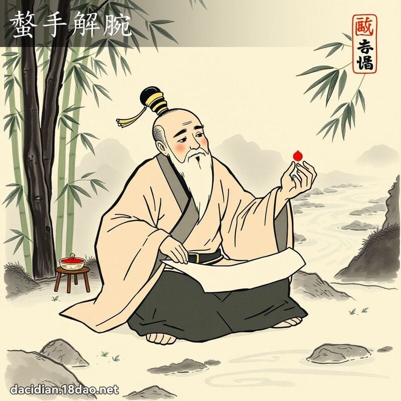 螫手解腕 配图