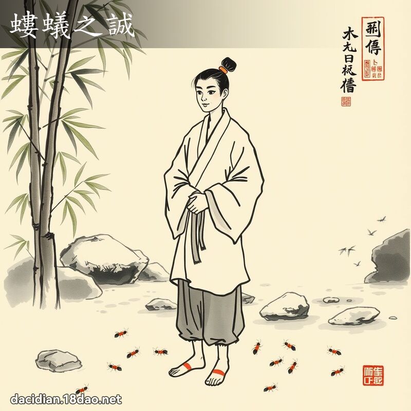 螻蚁之诚 配图
