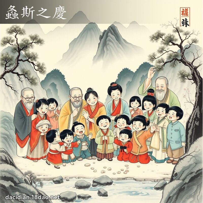 螽斯之庆 配图