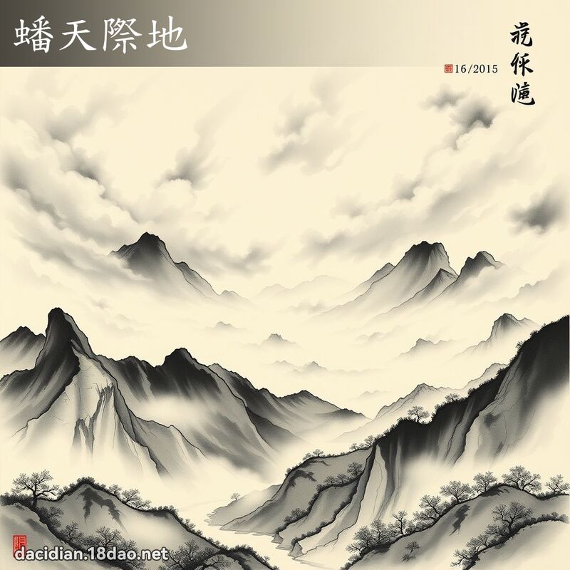 蟠天际地 配图