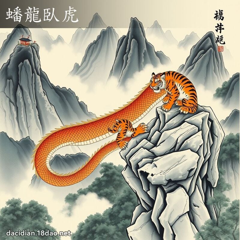 蟠龙臥虎 配图