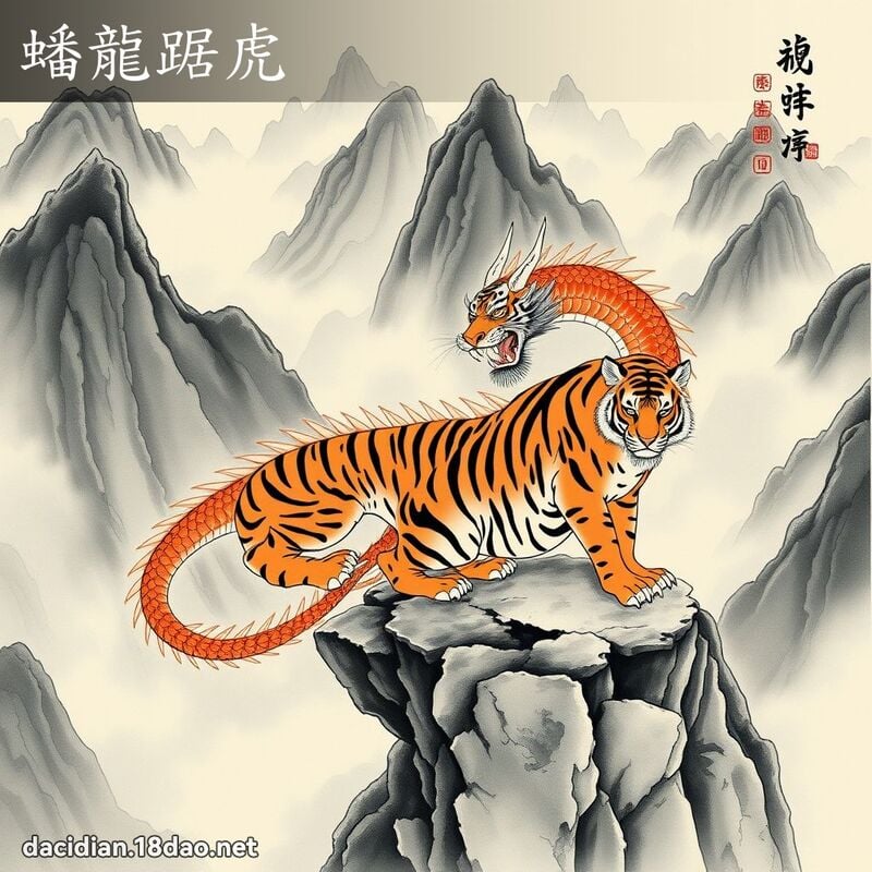 蟠龙踞虎 配图