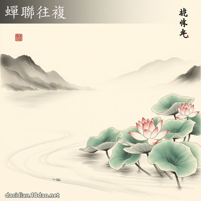 蝉联往复 配图