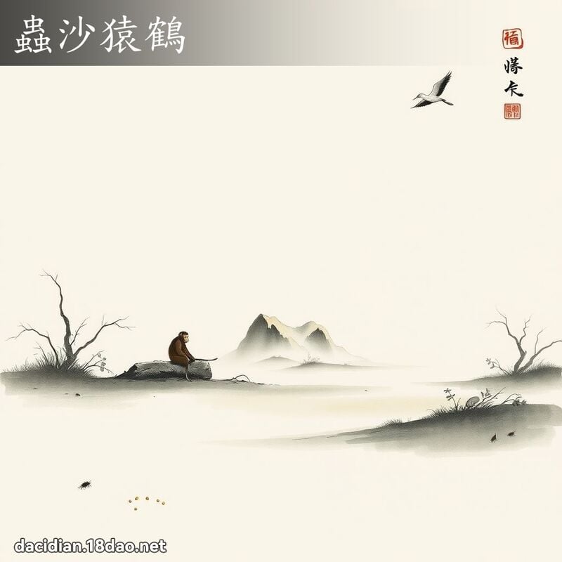 虫沙猿鹤 配图