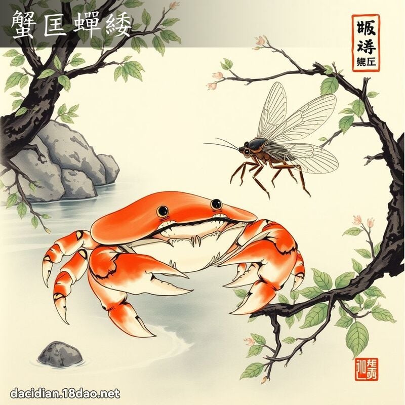 蟹匡蝉緌 配图