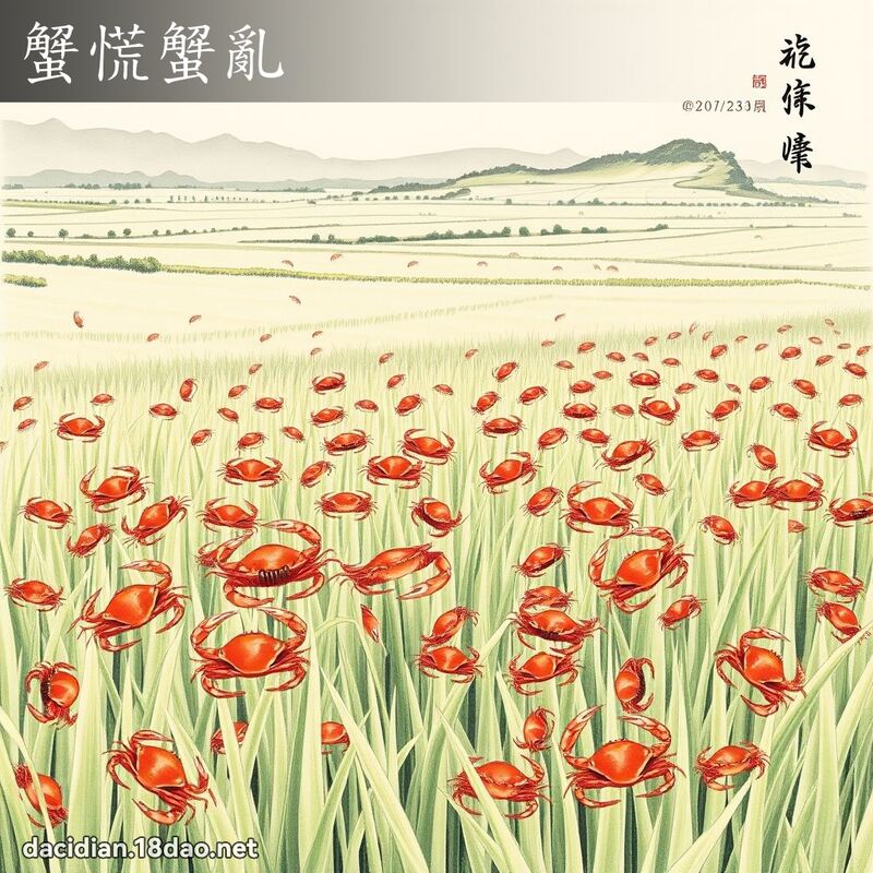 蟹慌蟹乱 配图