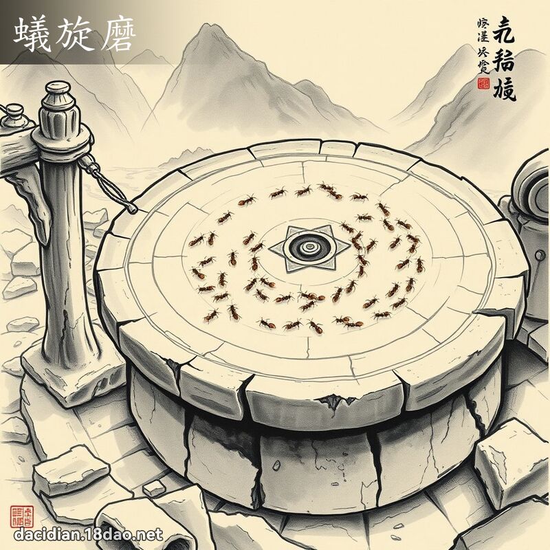 蚁旋磨 配图