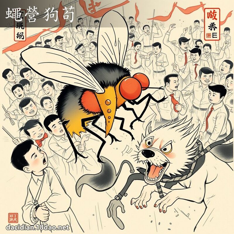 蝇营狗苟 配图