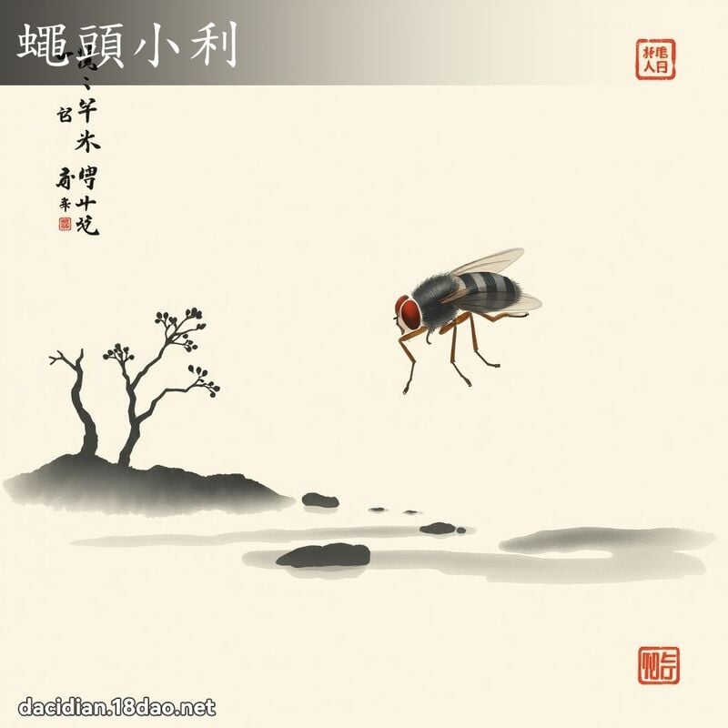 蝇头小利 配图