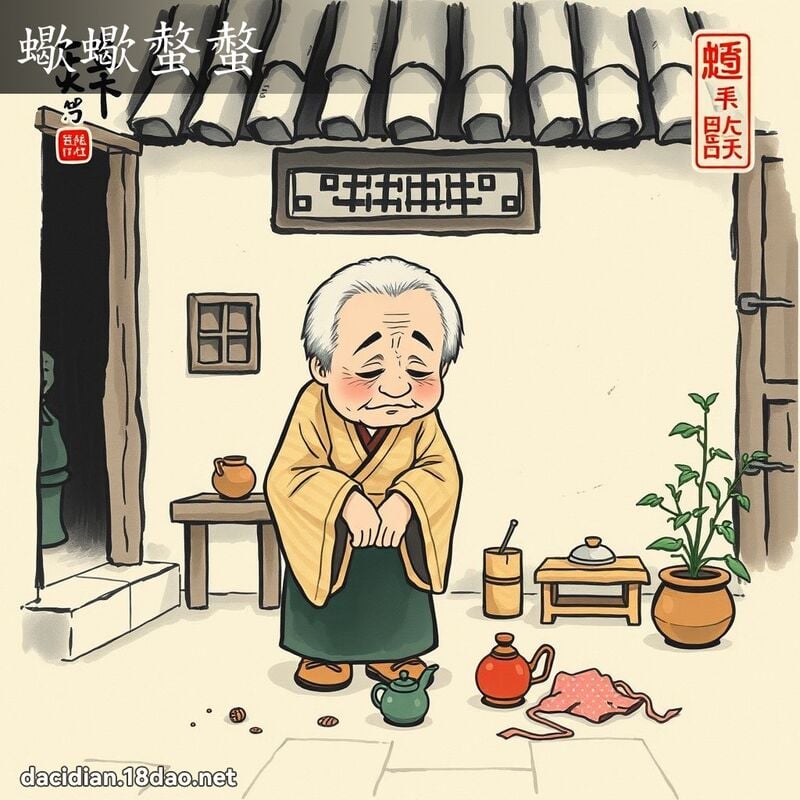 蝎蝎螫螫 配图