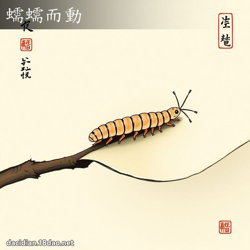 蠕蠕而动 配图