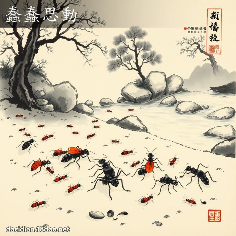 蠢蠢思动 配图