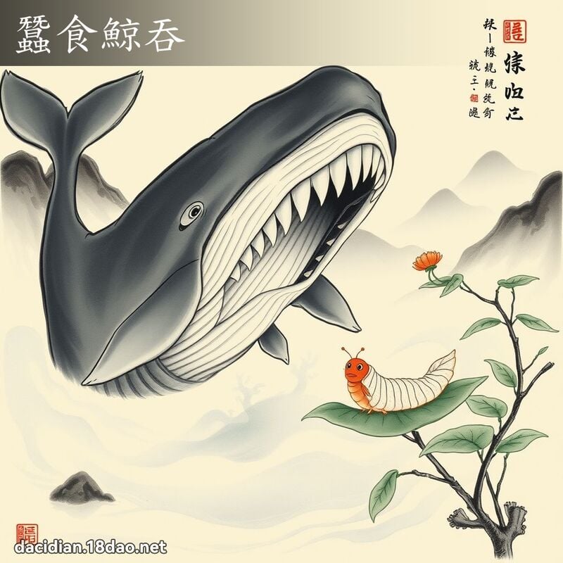 蚕食鯨吞 配图