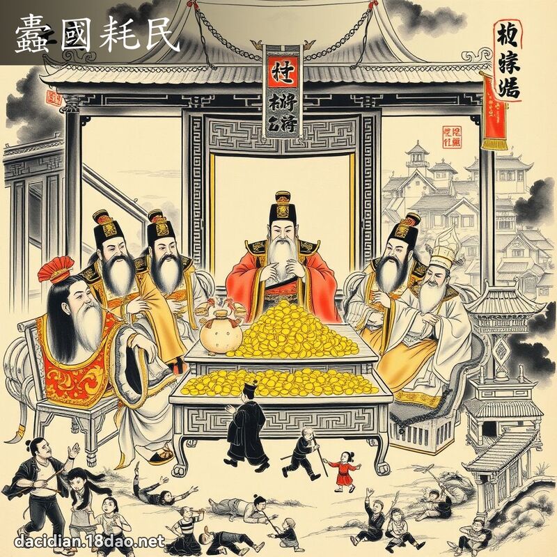 蠹国耗民 配图