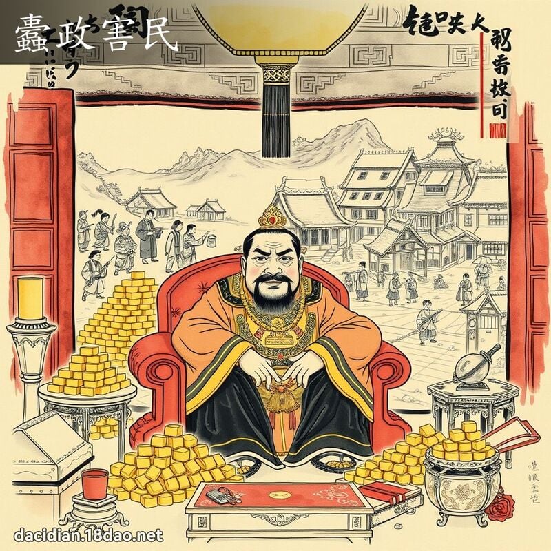 蠹政害民 配图