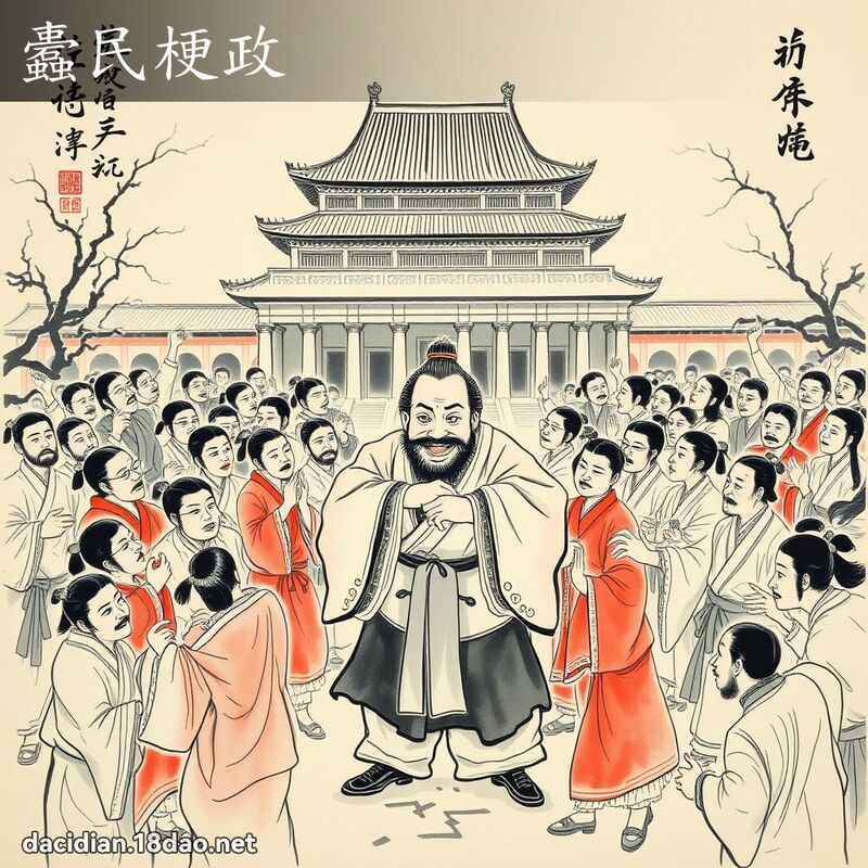蠹民梗政 配图