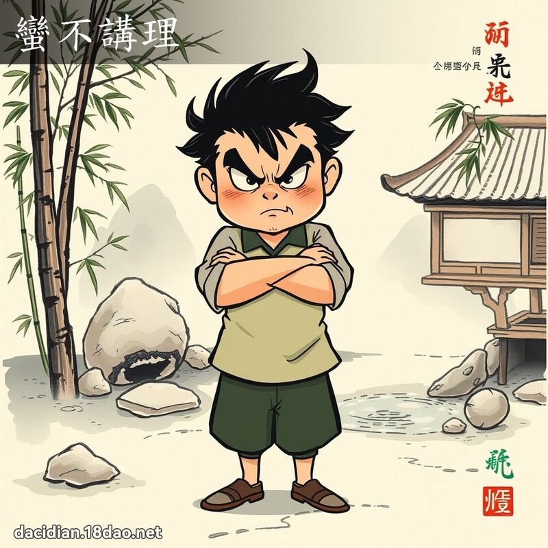 蛮不讲理 配图