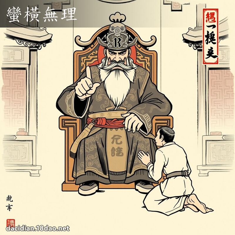 蛮横无理 配图
