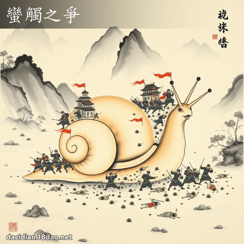 蛮触之爭 配图