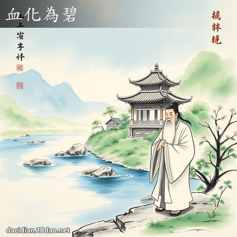 血化为碧 配图