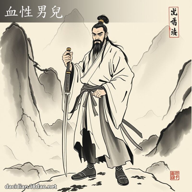 血性男儿 配图