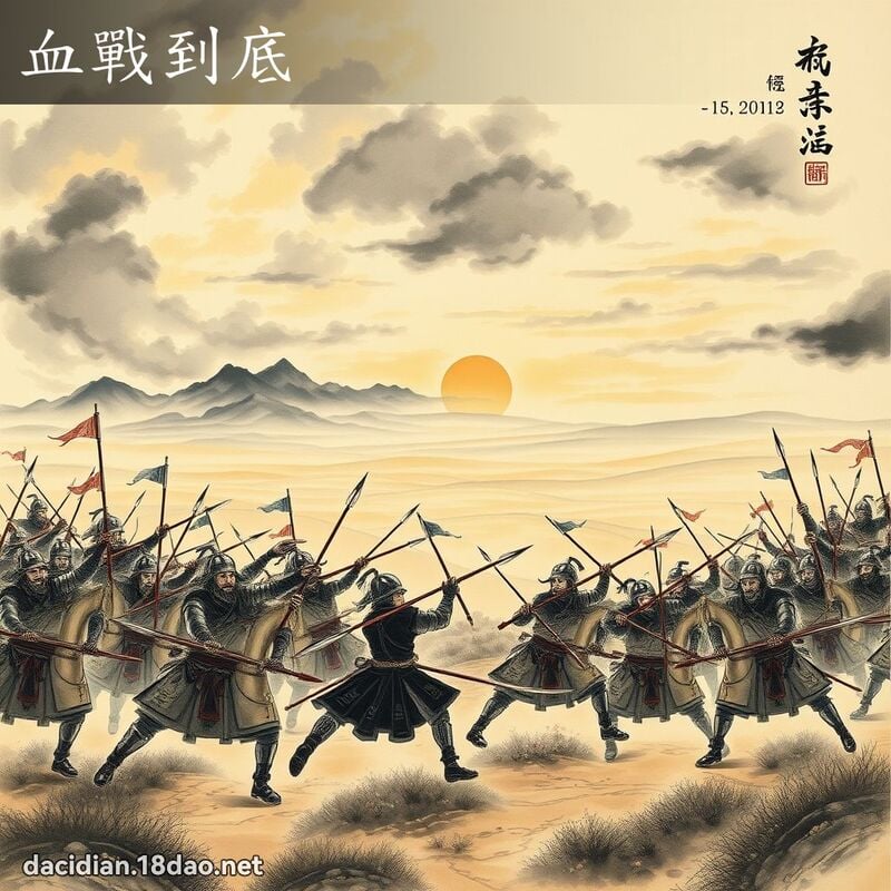 血战到底 配图