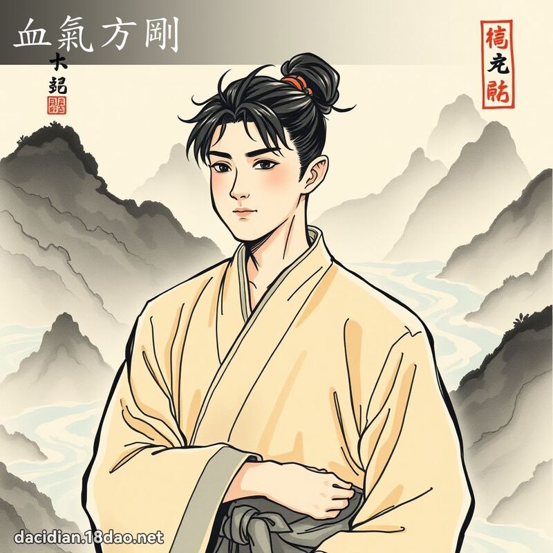 血气方刚 配图