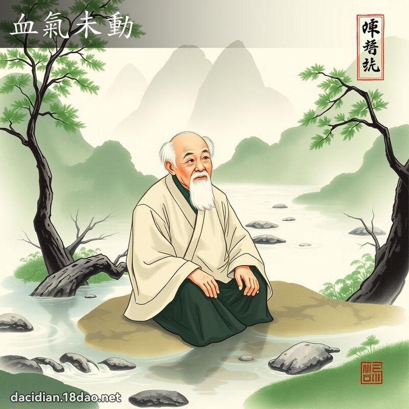 血气未动 配图