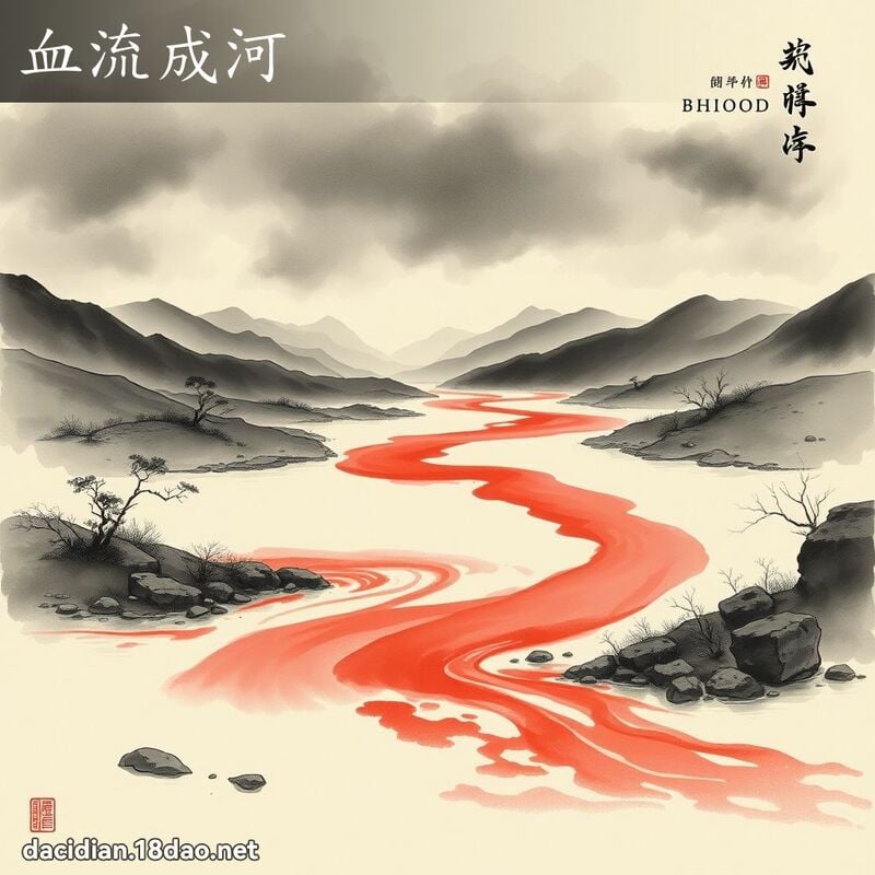 血流成河 配图