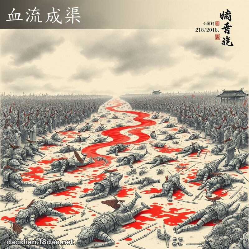 血流成渠 配图