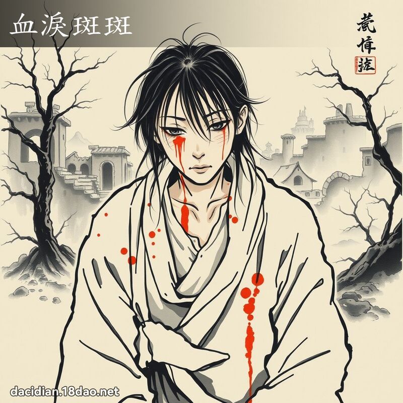 血泪斑斑 配图
