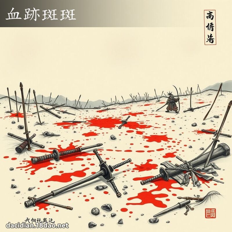 血跡斑斑 配图
