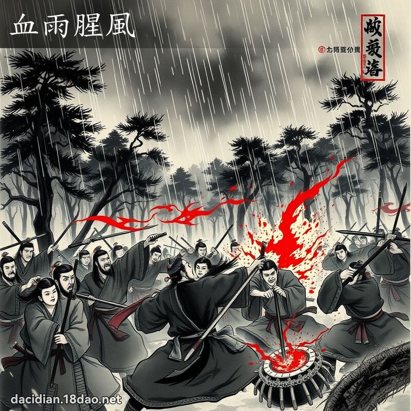 血雨腥风 配图
