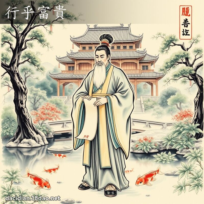 行乎富貴 配图