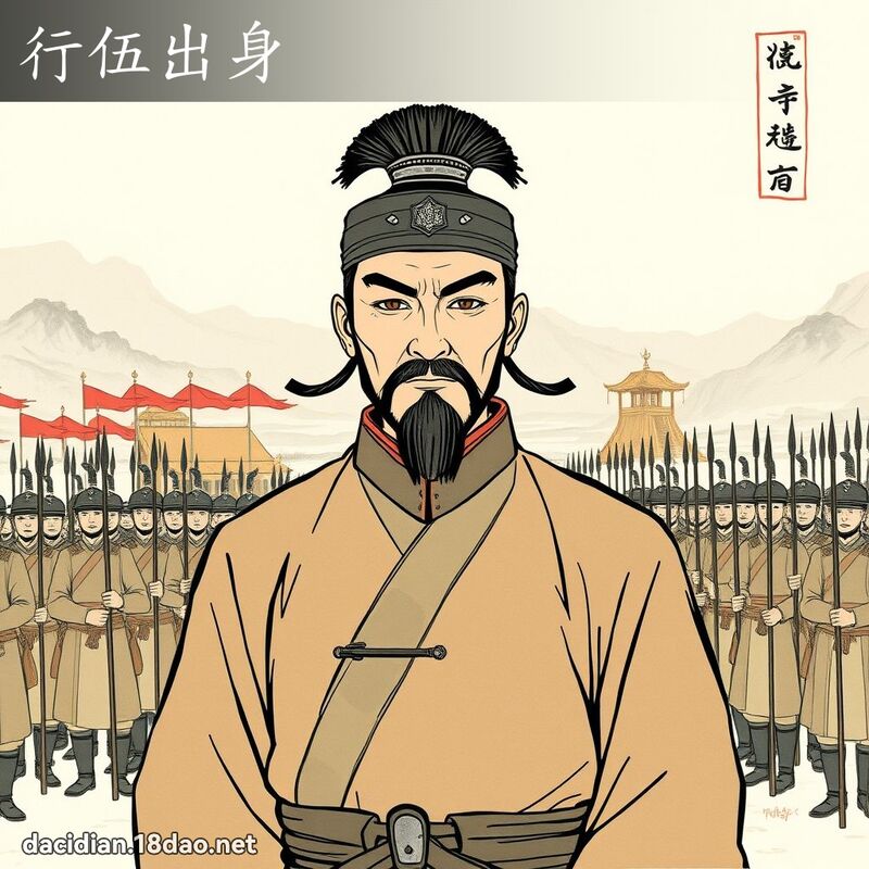 行伍出身 配图