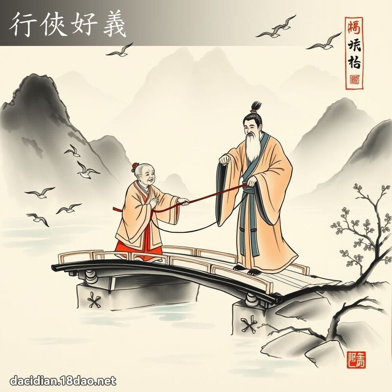 行俠好義 配图