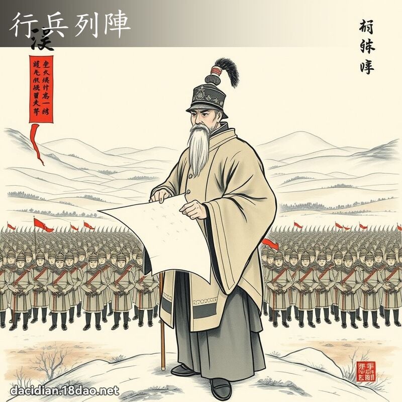 行兵列陣 配图