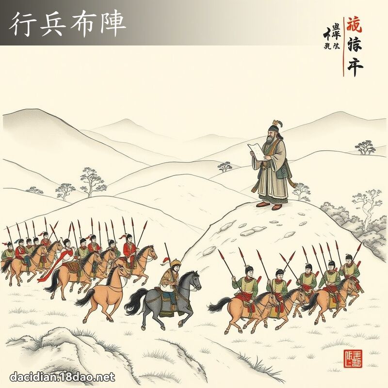 行兵布陣 配图
