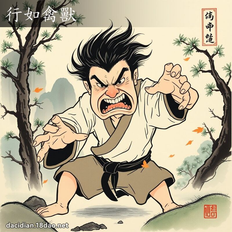 行如禽獸 配图
