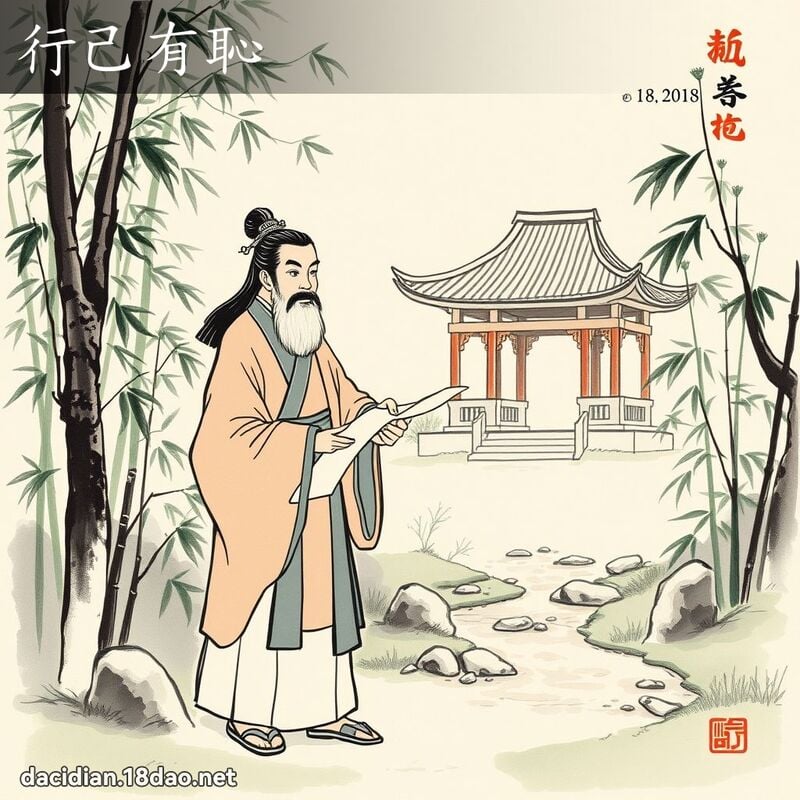 行己有恥 配图