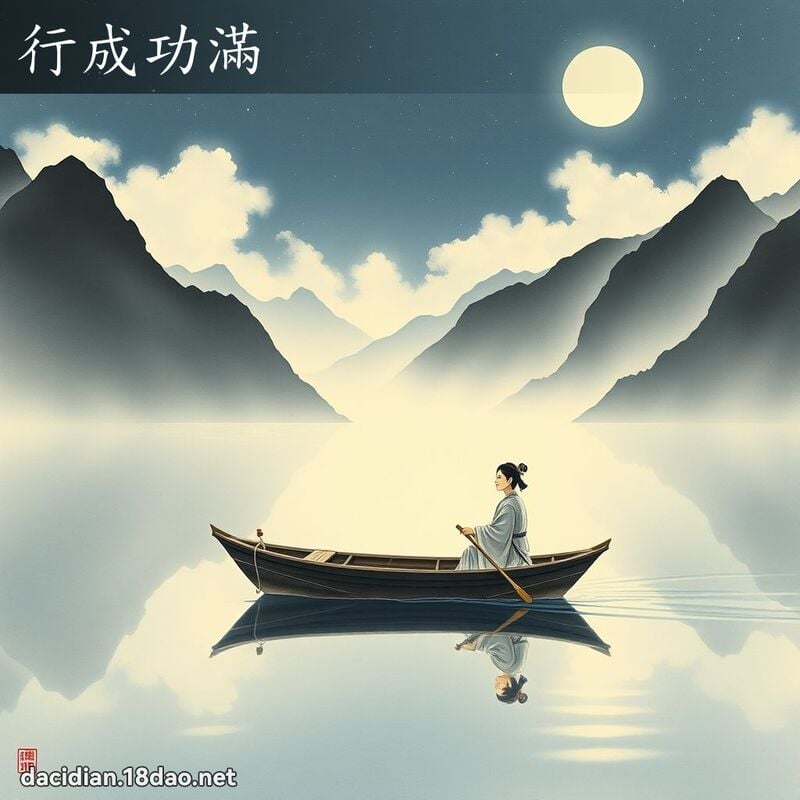 行成功滿 配图